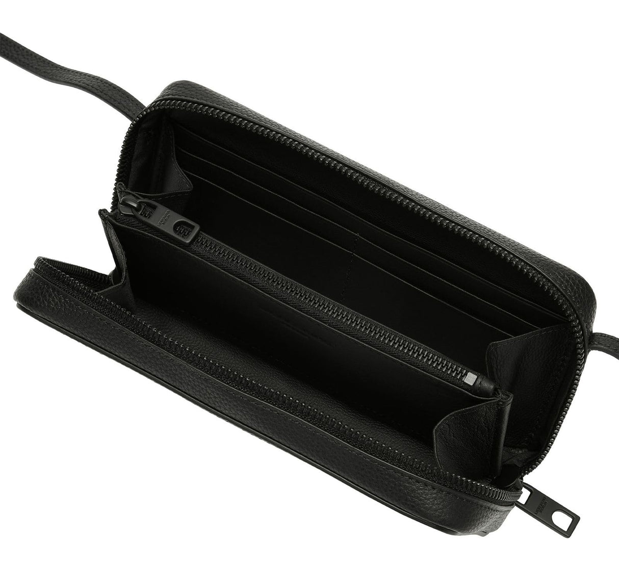 LIEBESKIND BERLIN Lou Small Pebble Crossbody Black