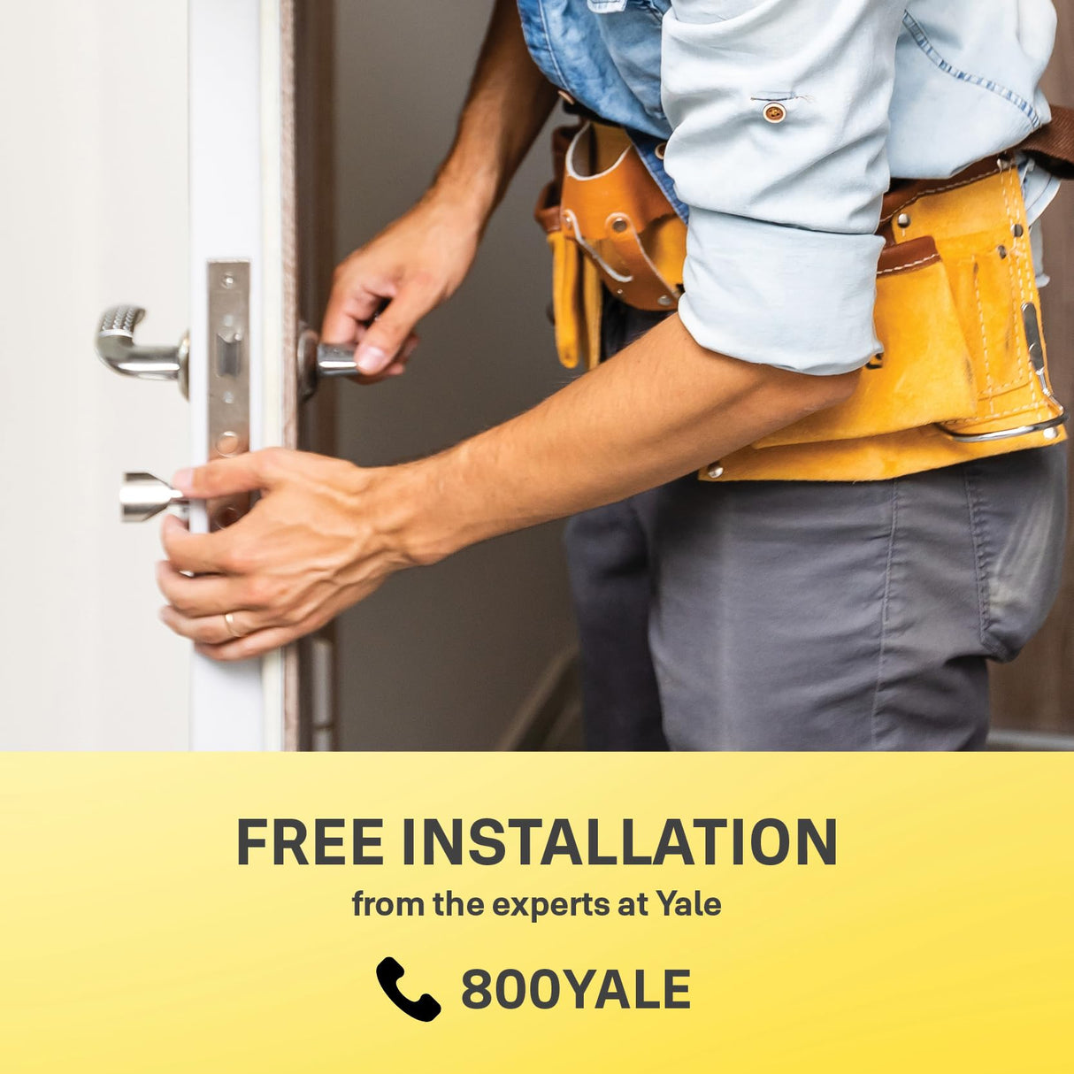 Yale Linus Smart Lock L2 - Negro - 05/103210/MB | Acceso sin llave | Instalación DIY | Bloqueo/desbloqueo remoto | Llaves virtuales| Alertas en tiempo real