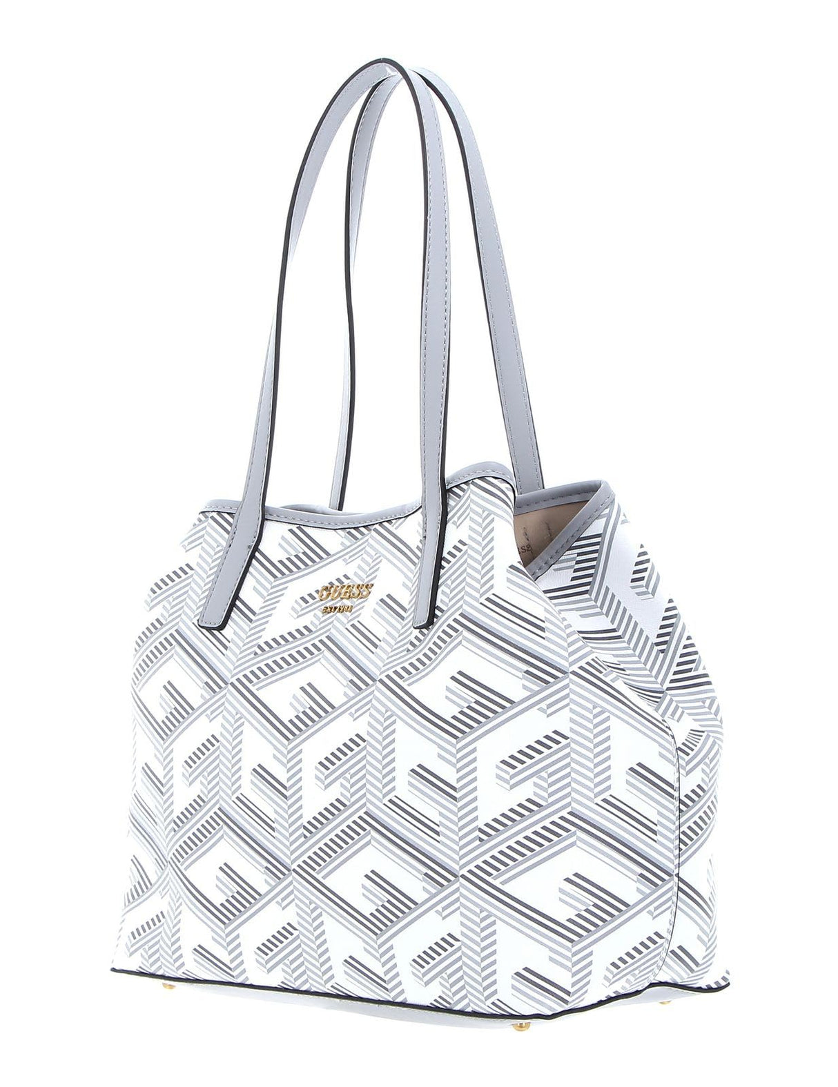 GUESS Vikky Tote, Bag Women, Logo de Piedra, One Size
