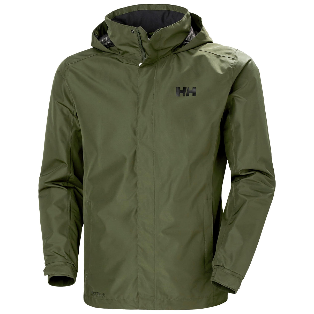Helly Hansen Hombre Chaqueta Impermeable Dubliner, Verde, 3XL