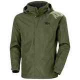 Helly Hansen Hombre Chaqueta Impermeable Dubliner, Verde, 3XL