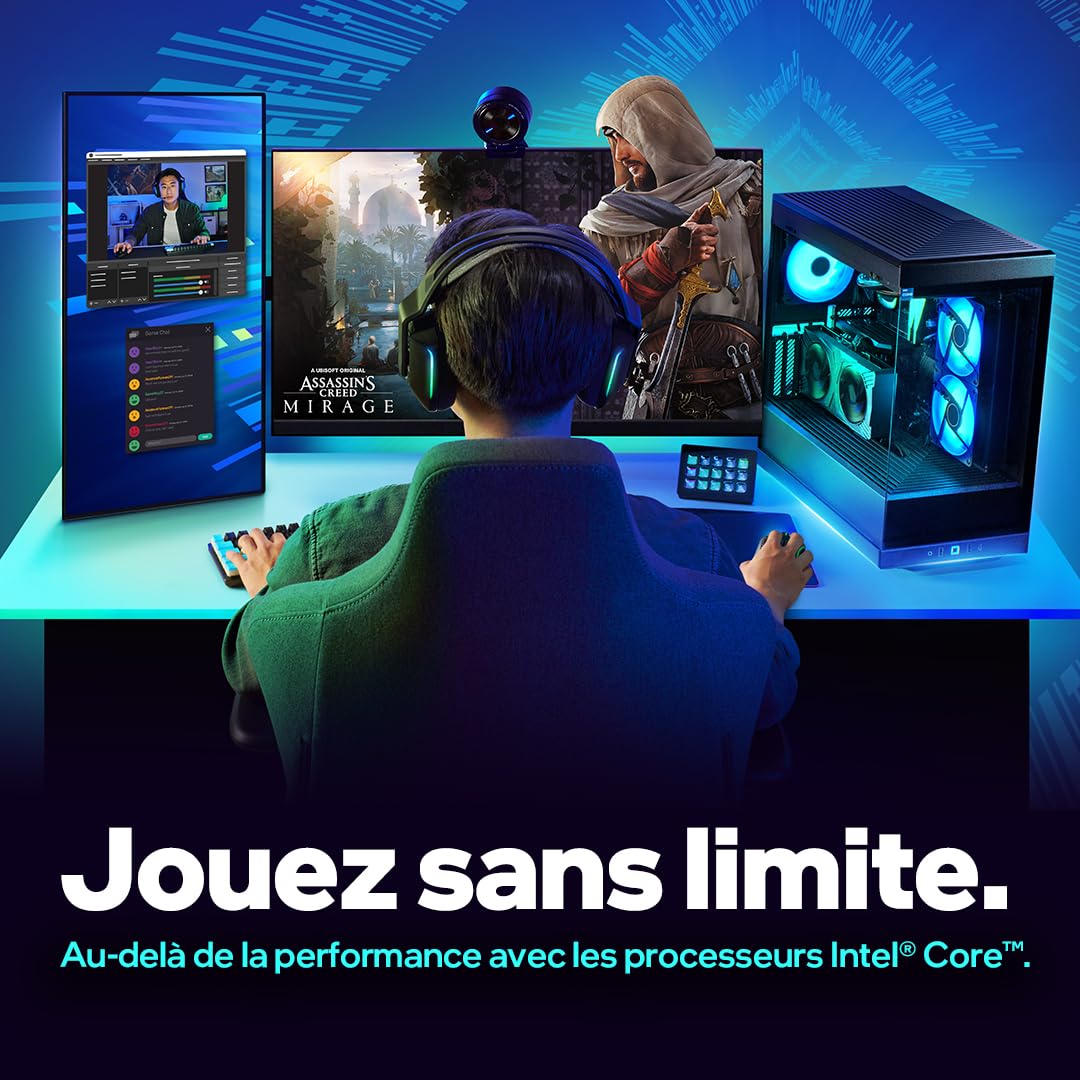 Intel® Core™ i7-14700, procesador para Equipos de sobremesa, 20 núcleos (8 P-Cores + 12 E-Cores) hasta 5,4 GHz