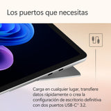 Microsoft Surface Pro | Copilot+ PC | Pantalla táctil LCD 12” | Snapdragon X Plus | 16GB RAM | Almacenamiento de 256GB | Último Modelo | Platino