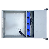 FANTEC SRC-2612X07 12Xsas&Sata sin NT Negro Plata