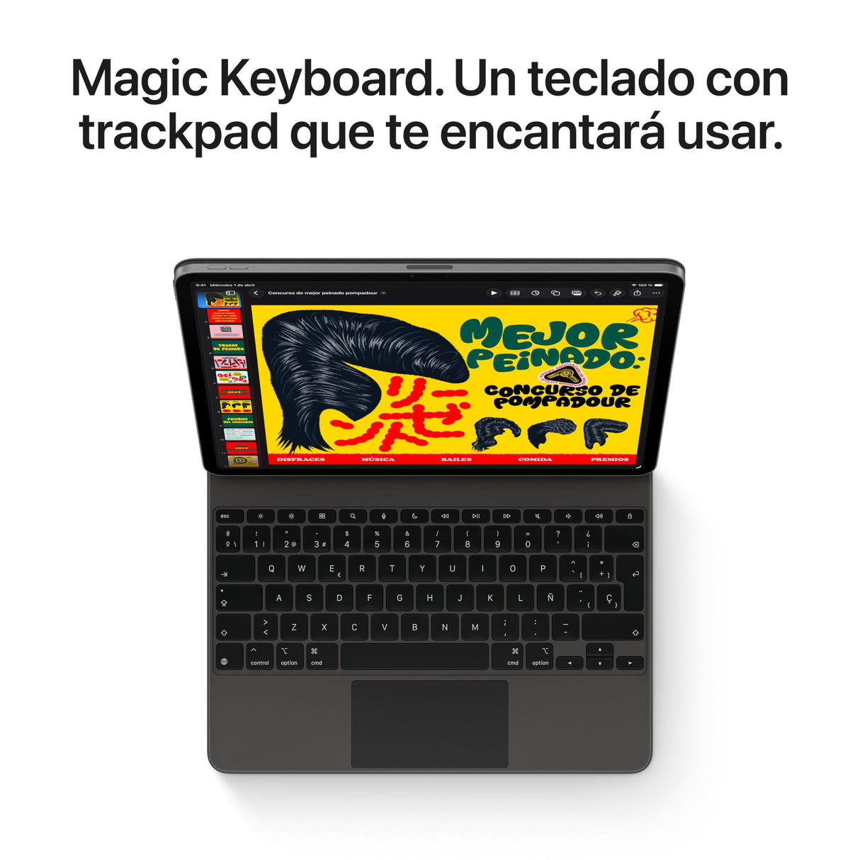 Apple iPad Air de 11 Pulgadas (M4): Pantalla Liquid Retina, 128 GB, cámaras Frontal/Trasera de 12 Mpx, Wi‑Fi 7 con el Chip N1 de Apple, Touch ID — Gris Espacial