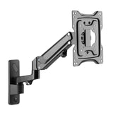 RICOO Soporte Monitor Pared Giratorio Inclinable Pantalla PC 23-43" (58-109cm) S4422 Brazo articulado Televisor LED LCD VESA 75x75-200x200
