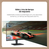 Samsung S40GD Essential Monitor 24", Full HD, IPS Panel, Tasa de Refresco 100Hz, Eye Saver Mode, Super Slim Design, Less Screen Flickering, Altavoces Integrados, Contectividad Múltiple LS24D406GAUXEN