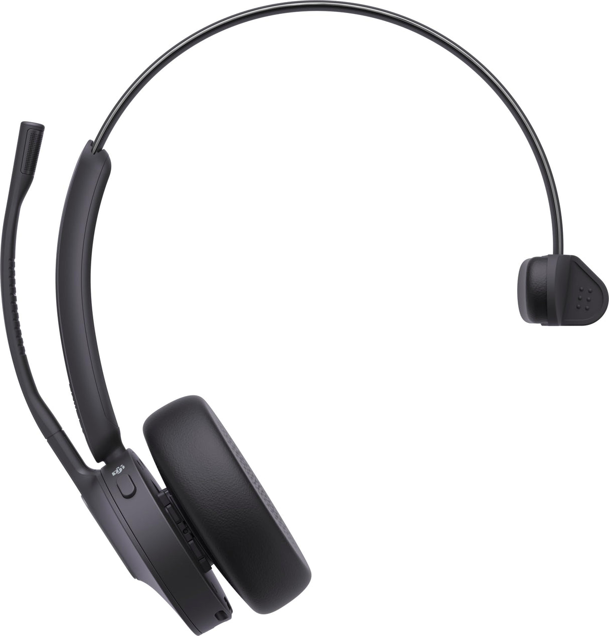 Yealink WH64 Mono Teams - Auriculares con estación Base, Ideal para Equipos de Microsoft, cómodo diseño de una Oreja, reducción de Ruido, Puerto USB