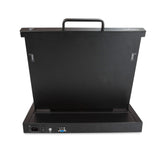 Consola KVM para montaje en rack - KVM de un solo puerto VGA con monitor LCD de 17" para rack de servidor - Cajón KVM universal de 1U con cables y hardware - Soporte USB - 50.000 MTBF (RKCONS1701)