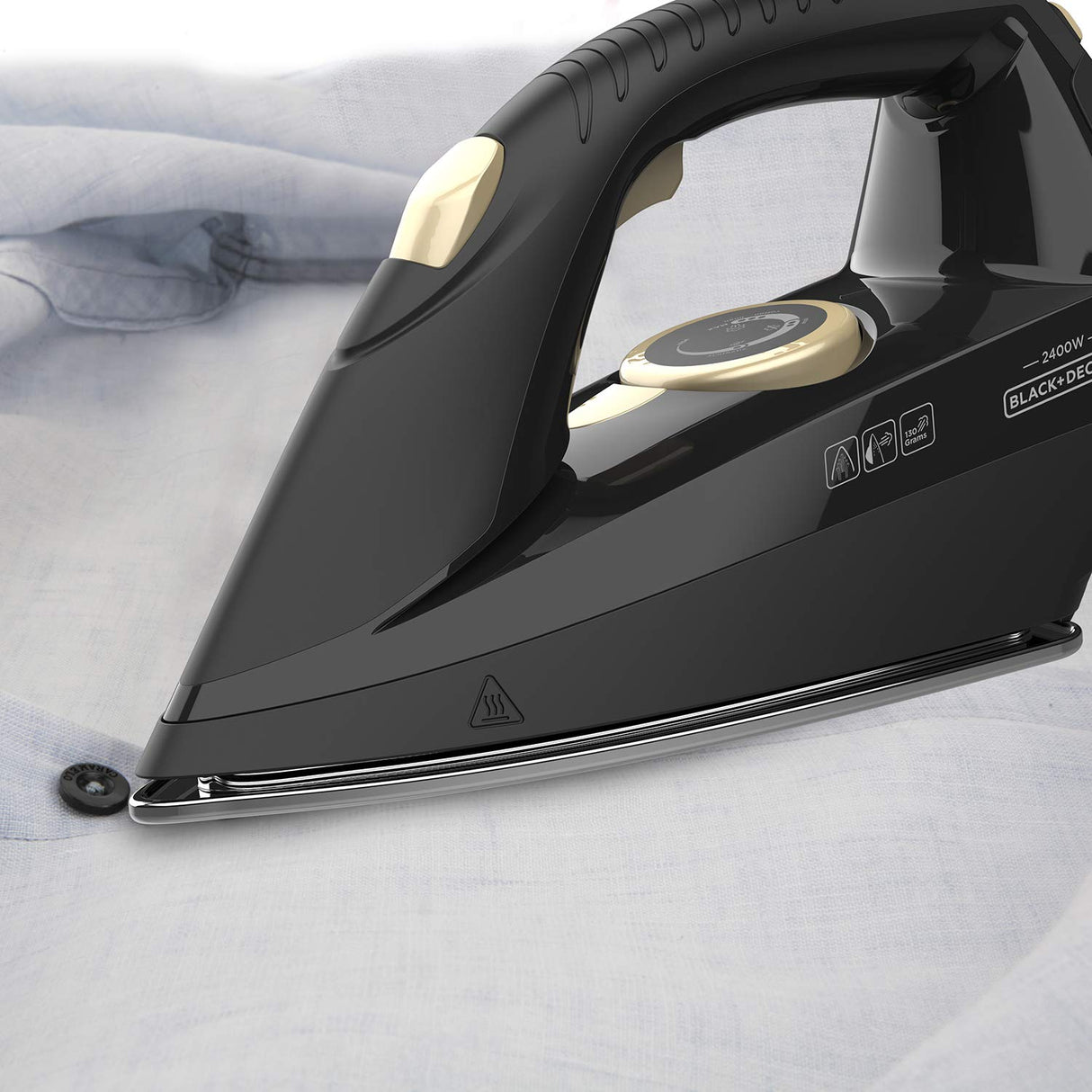 Black+Decker BXIR2403E Centro de planchado, 2400 W, Negro