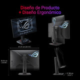 ASUS ROG Strix XG27ACMG - Monitor Gaming USB Tipo-C de 27 Pulgadas, 2560x1440, 270 Hz OC, 1 ms (GTG), Fast IPS, ELMB Sync, G-Sync, DisplayWidget Center, Soporte para trípode, HDR, Aura Sync