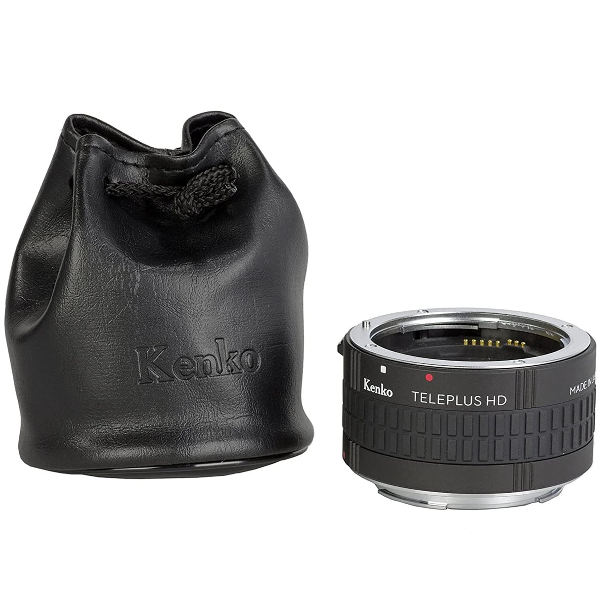 Kenko Teleplus HD Dgx Adaptador para Objetivo Fotográfico (Canon EF,Nikon-AF, Negro, 3,58 cm, 157 G)