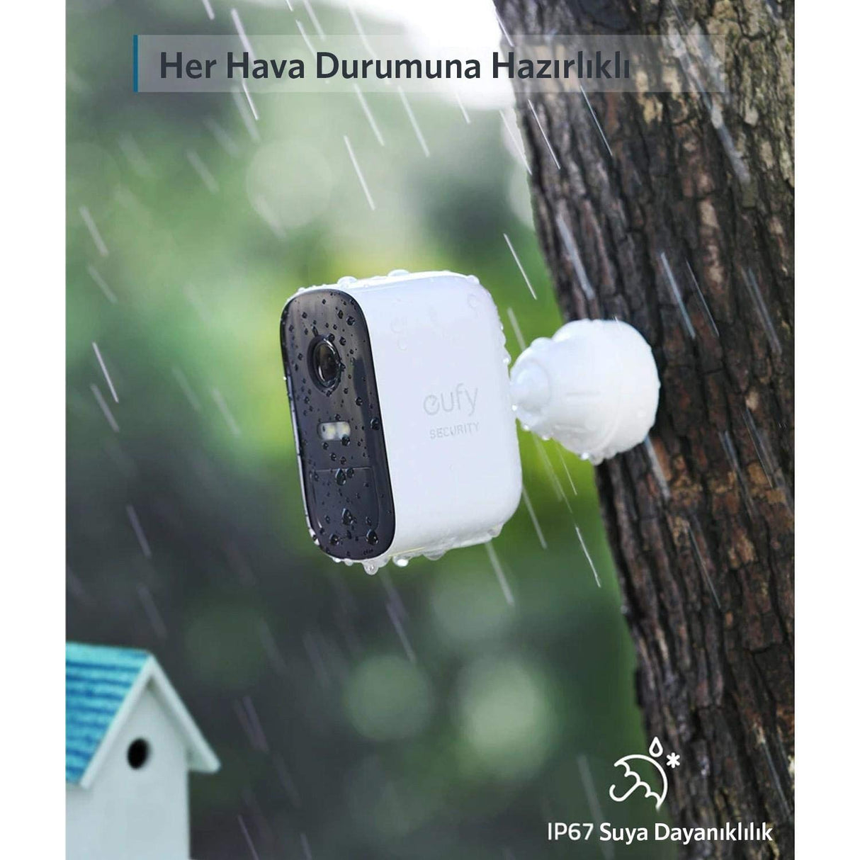 Anker Innovations Eufy - Cámara de vigilancia inalámbrica EufyCam con Base