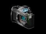 Cámara Micro Cuatro Tercios OM SYSTEM OM-5 Mark II, Sensor Live Mos de 20 MP, estabilización de Imagen de 5 Ejes, Sellado contra la Intemperie IP53, Disparo de Alta resolución a Pulso de 50 MP, Plata