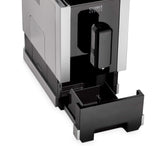 Caso Café Crema Touch - Cafetera automática, incluye manguera y depósito de leche, mecanismo de cono regulable sin niveles, listo para arrancar, todas las especialidades de café al tacto, color negro