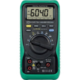 Kyoritsu Kew 1012 mutlimetro Digital para la tamaño de tensioni TRMS AC/DC, Correnti TRMS AC/DC, resistencia, continuidad, prueba diodo, Capacidad, Frecuencia, Gris