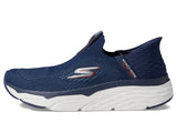 Skechers MAX Cushioning Elite Advantageous, Sneakers,Sports Shoes Hombre, Navy Textile/Synthetic, 45 EU