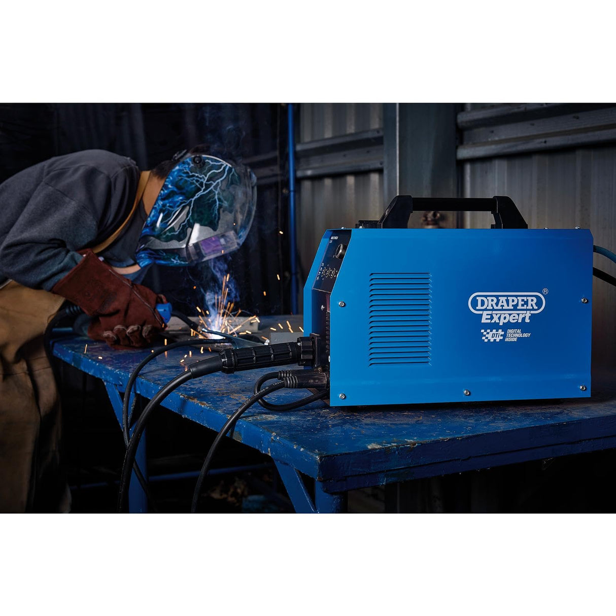 Draper 70043 Soldador de proceso múltiple 3 en 1 200A