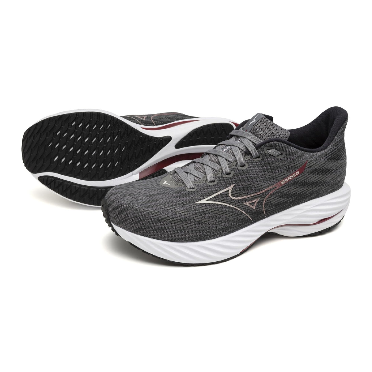 Mizuno Zapatillas de Running Wave Rider 28 para Hombre, 45 EU
