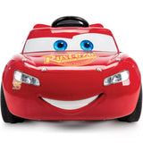 Coche eléctrico para niños Huffy Disney Rayo Mcqueen, Coche motorizado 6v Rayo Mcqueen Rojo.