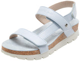 Panama Jack Selma, Sandalia Plana Mujer, Azul Claro B21, 42 EU
