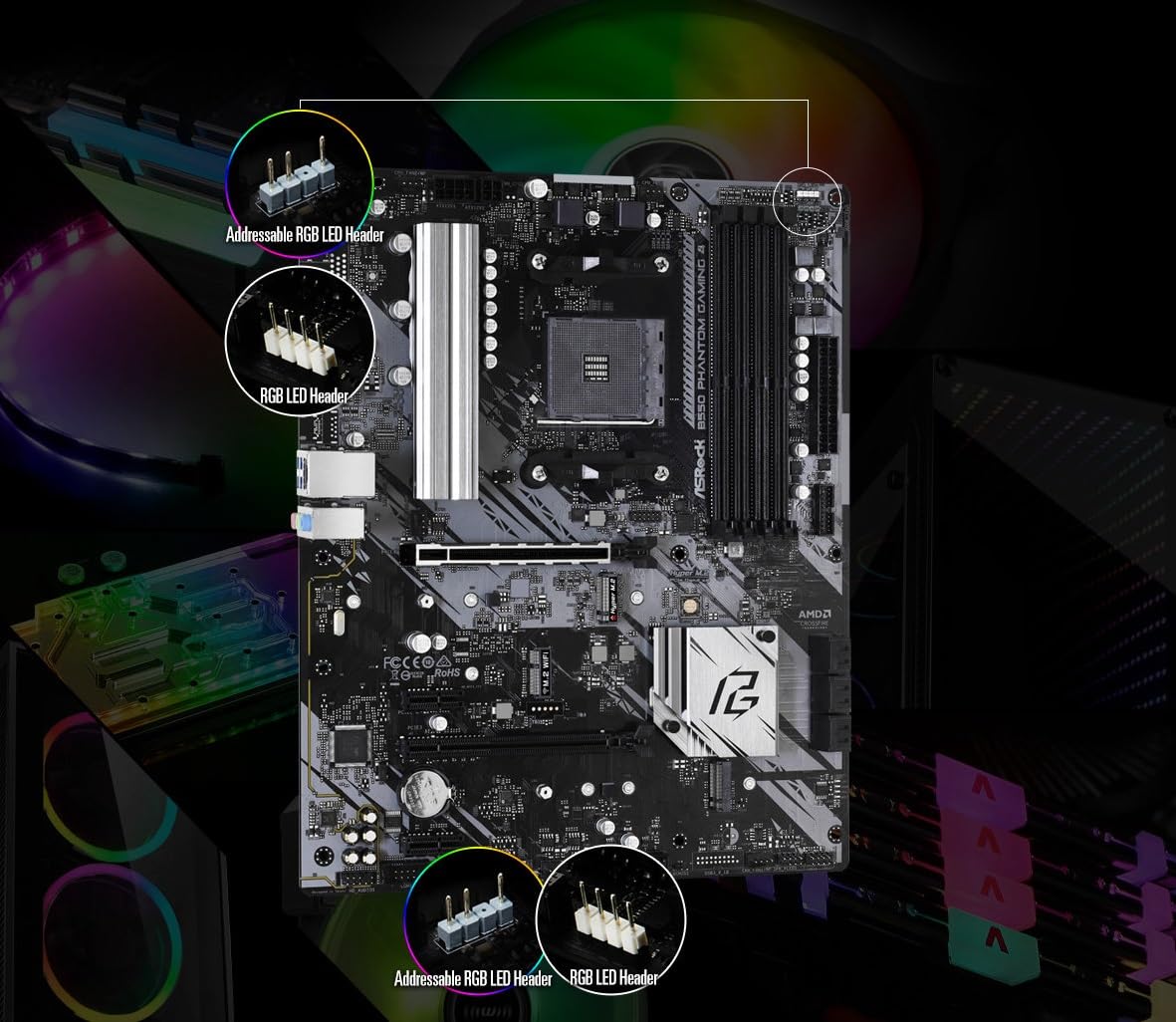 Asrock B550 Phantom Gaming 4 AM4 DDR4 Retail