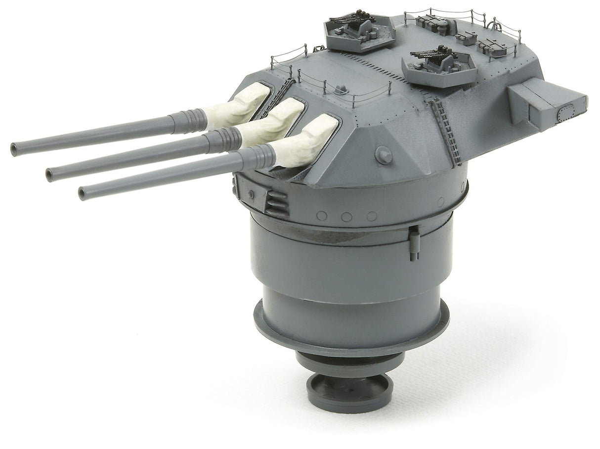 Tamiya- Yamato Battleship Maqueta, Color Azul Marino, pequeño (78025-000)