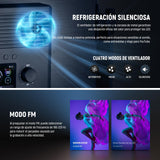 NEEWER 105W RGB LED Panel Luz Video Kit con Puertas Granero, 1200 LED 31500Lux@0,5m 2500K-10000K CRI96+/TLCI97+ Regulable, App/2,4G/Panel/Control DMX, Iluminación Grabación Fotografía Estudio, AP100C