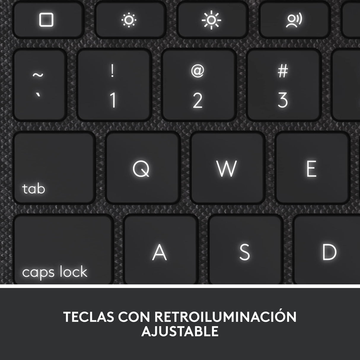 Logitech Combo Touch, funda con teclado extraíble para iPad (10.a generación) y A16)gran trackpad de precisión, teclado retroiluminado de tamaño normal y tecnología Smart Connector,QWERTY ESP - Gris
