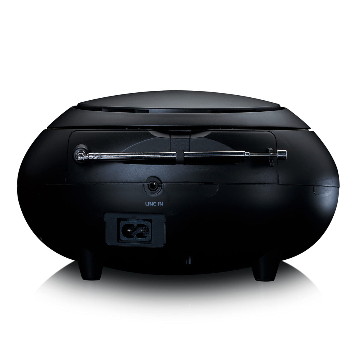 Lenco SCD-341BK - Boombox con Radio Dab+/ FM y Bluetooth, Color Negro