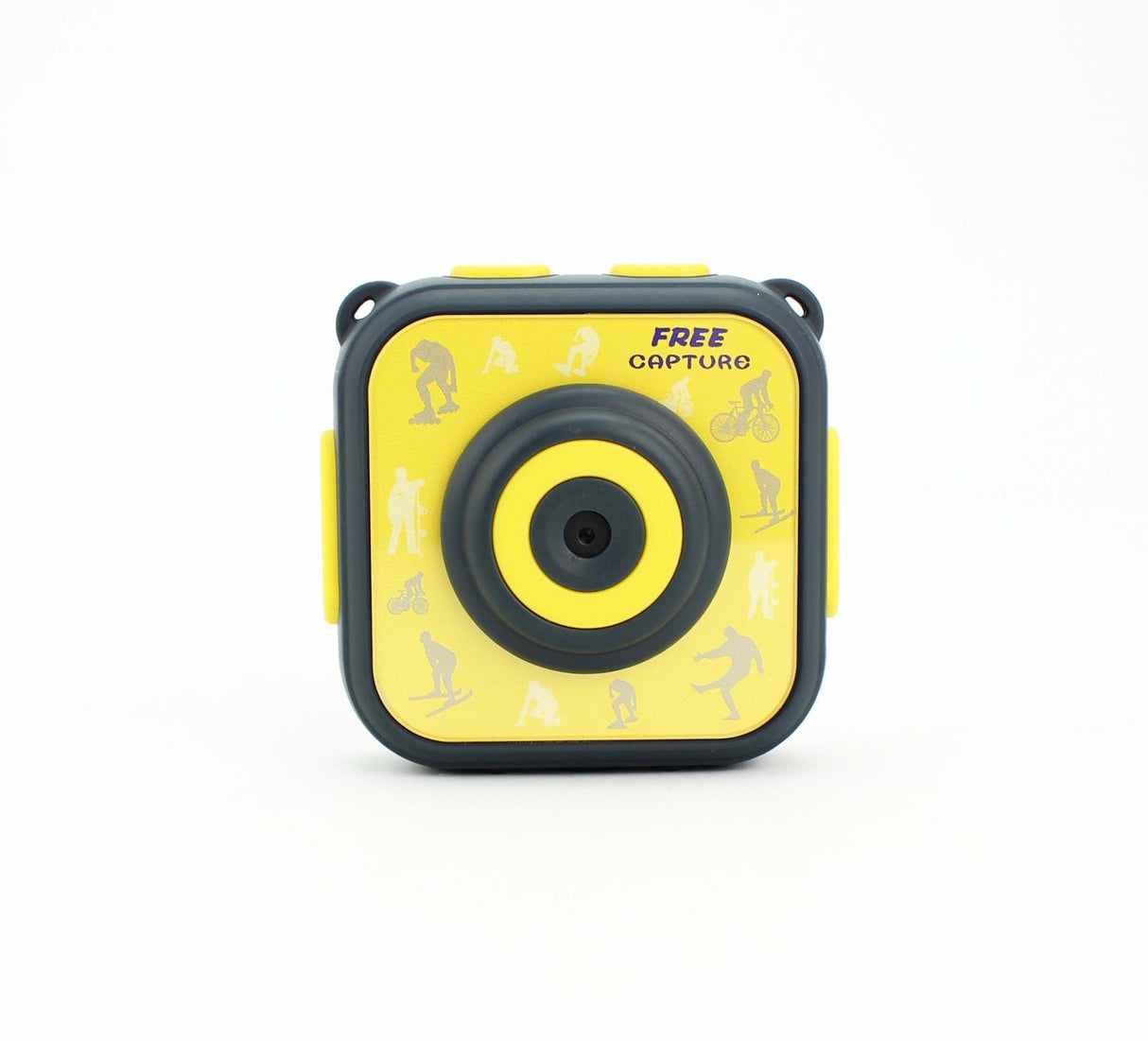 Action Camera Cámara de acción AC32 Moto Seguridad cámara con GPS, 15 x 8 x 8 cm, Rojo/Negro