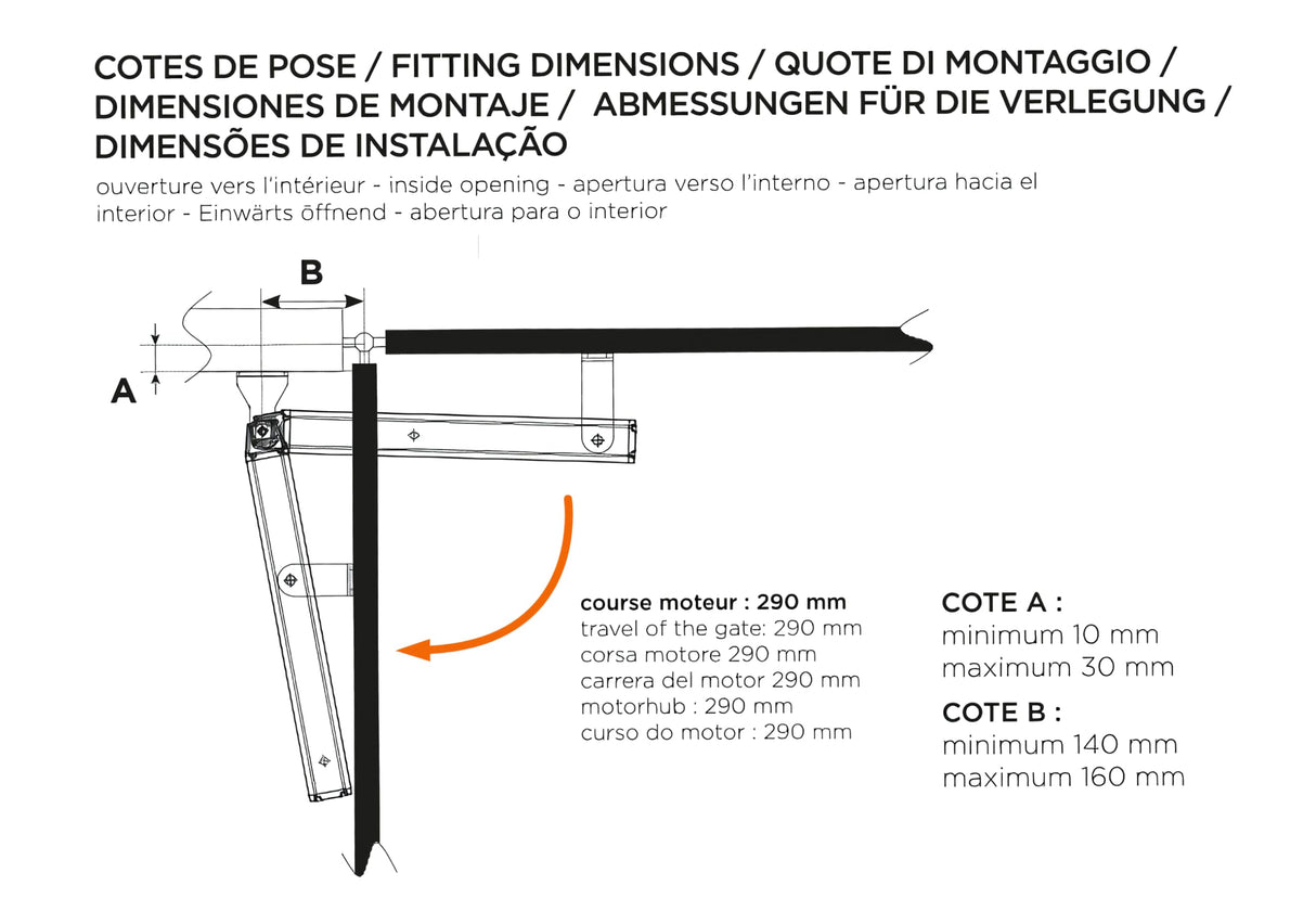 Motorisation a vis sans fin pour portail battant - SCS SENTINEL - SimplyOpen 1