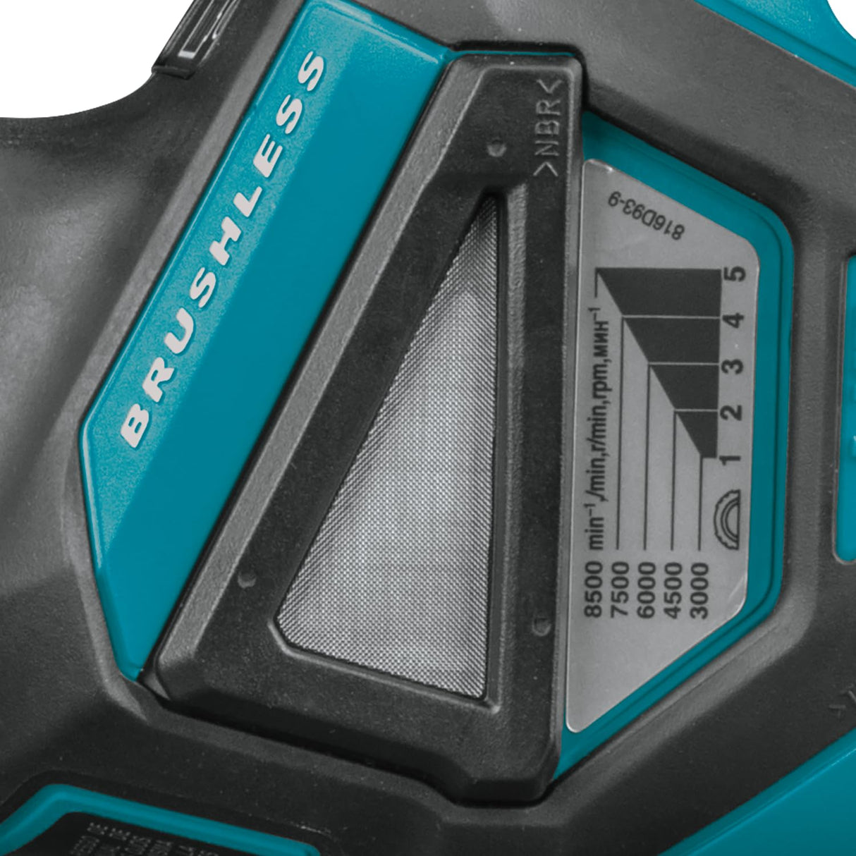 Makita DGA513Z Amoladora de ángulo 18 V (sin batería, sin Cargador)