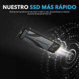 SABRENT Rocket 5 de 4TB Unidad SSD M.2 PCIe Gen 5 14GB/s X4 NVMe Interna de Rendimiento avanzado (SB-RKT5-4TB)