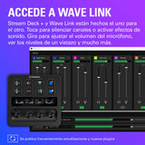 Elgato Stream Deck +, mezclador de audio, controlador de directo y estudio para creación de contenido, streaming, juegos, con banda táctil, diales y teclas LCD personalizables, funciona con Mac y PC