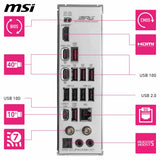 MSI MPG X870E Edge TI - Placa Base WiFi, ATX, Compatible con procesadores AMD Ryzen 9000/8000/7000, AM5-80A SPS VRM, DDR5 Memory Boost 8400+MT/s (OC), PCIe 5.0 x16, M.2 Gen5, Wi-Fi 7, 5G LAN