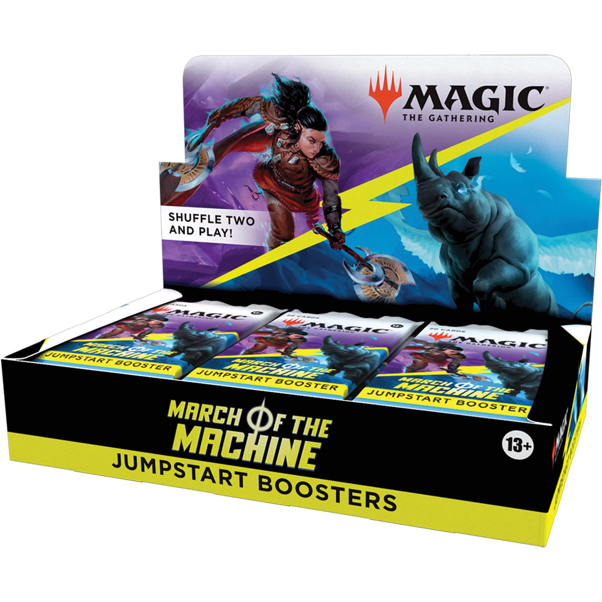 Magic The Gathering March of The Machine Jumpstart Booster Box, 18 Packs (Versión en Inglés)
