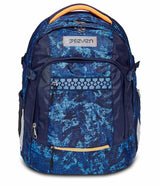 Seven Gang Mochila Ergonómica Ecológica, UPDOWN TWICE GRS DEEPLY INDIGO, Azul - Mochila de Escolares, Diario, Viaje, para niños, niñas, adolescentes - Maxi Capacidad