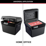 Master Lock FHW40300EURHRO Caja Fuerte Portatil Ignifuga y Impermeable Combinación Xlarge 18.5 L Adecuada para A4 Documentos, Dispositivos Electrónicos, Soporte Multimedia, Pequeños