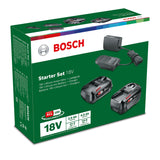 Bosch kit de batería y cargador de 18 V (2x baterías 2,0 Ah + 4,0 Ah, cargador AL 18V-20, sistema de 18 voltios, en caja)