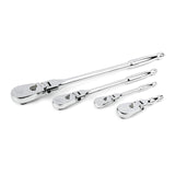 GEARWRENCH Juego de trinquete de mango flexible de 4 piezas 84T | 81230A-07