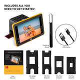 KODAK Escáner de película Digital Slide N SCAN MAX 7"- La Pantalla LCD Grande de 7" Convierte los Negativos de Color en 22MP HD b & w JPEG