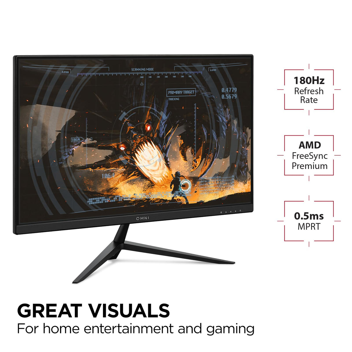 ViewSonic VX2428 24" 16:9 (23.8") 1920 x 1080 SuperClear® IPS, 165hz, 1ms MPRT, Freesync Premium, 2 HDMI, DisplayPort, Speakers