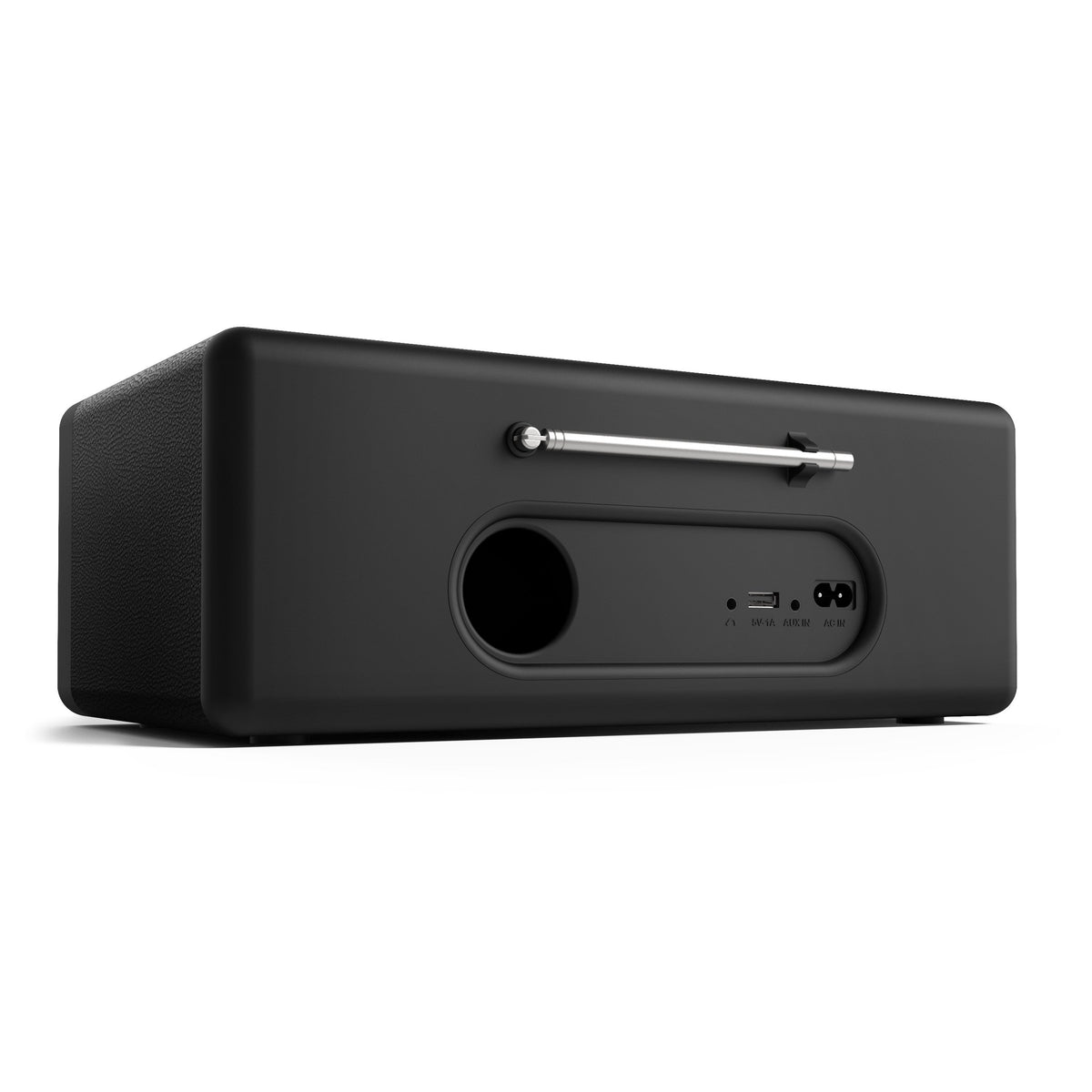 sky vision Dab 70 - Radio por Internet estéreo Dab+ (FM, FM, WiFi, con Puerto AUX y Cable, Radio Digital, Reloj Despertador, con Mando a Distancia), Color Negro