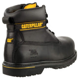 Cat Footwear Holton Steel Toe S3 HRO SRC, Botas de Trabajo Hombre, Dark Brown, 41 EU