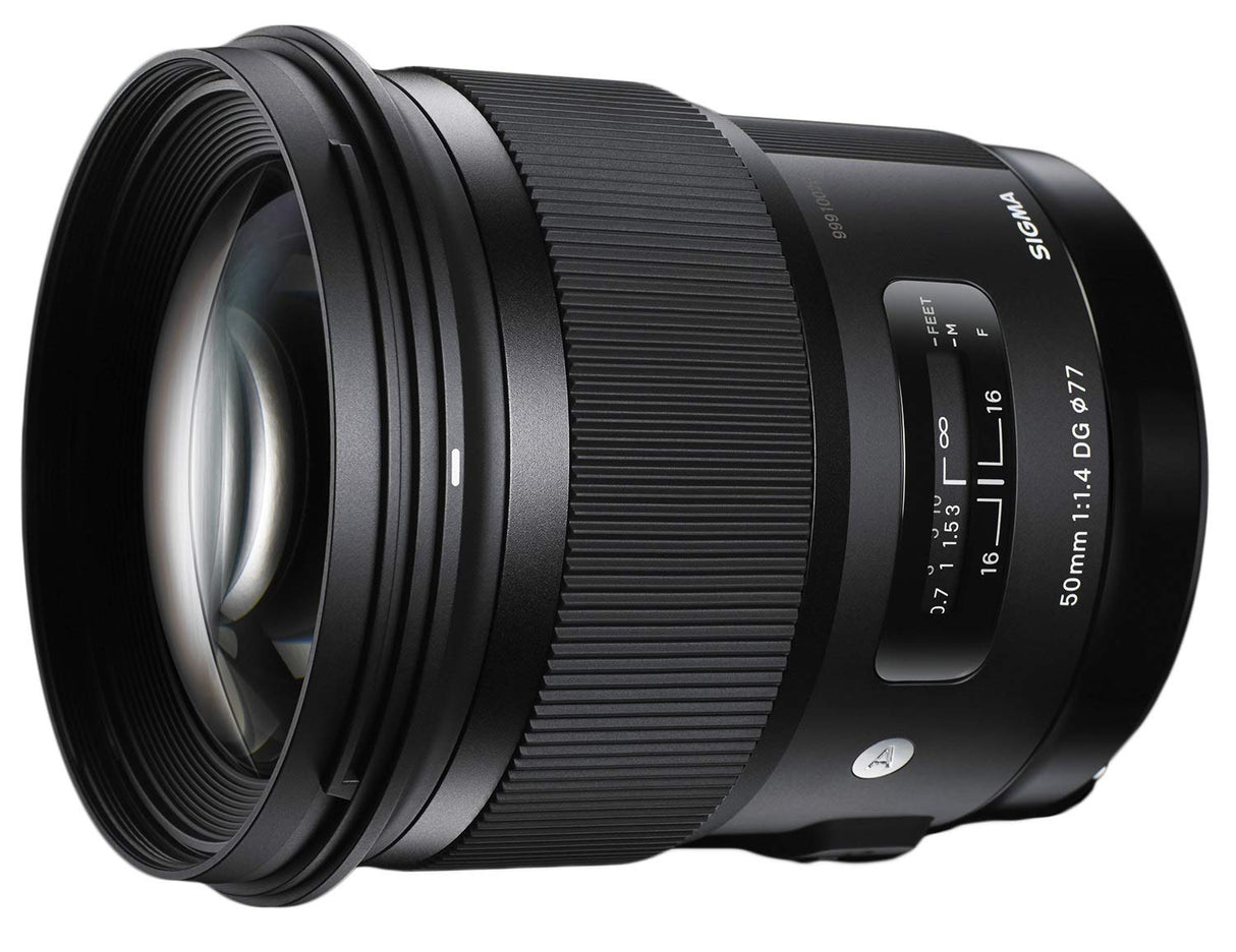 Sigma Art, 50mm F1.4 DG HSM - Objetivo (50mm F1.4 DG HSM, SLR, 13/8, 1.4, Sigma, Negro, 8.54 cm)