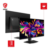 MSI mag 321UPX QD-OLED Monitor Gaming, 31,5" 4K UHD, 3840 x 2160 Quantum Dot OLED Panel, 240Hz / 0.03ms, 99% DCI-P3, ΔE≤2, DisplayHDR True Black 400, DP 1.4a, HDMI 2.1, USB Type-C