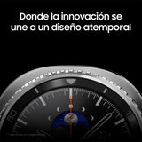 Samsung Galaxy Watch8 Classic 46mm, Bluetooth, Correa Híbrida, Smartwatch con Diseño con Bisel Giratorio, Garantía 3 Años + 1 año Extra, Negro (Versión Española)