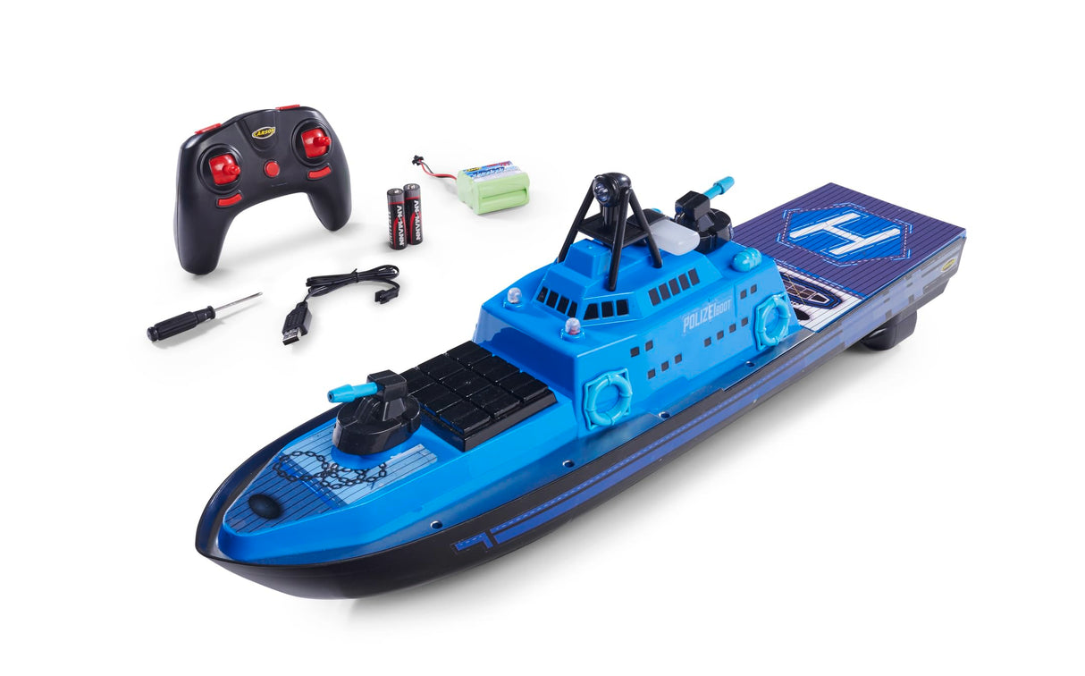 Carson 500108049 Barco RC 2.4G 100% RTR - Barco teledirigido para niños y Adultos, Incluye Mando a Distancia