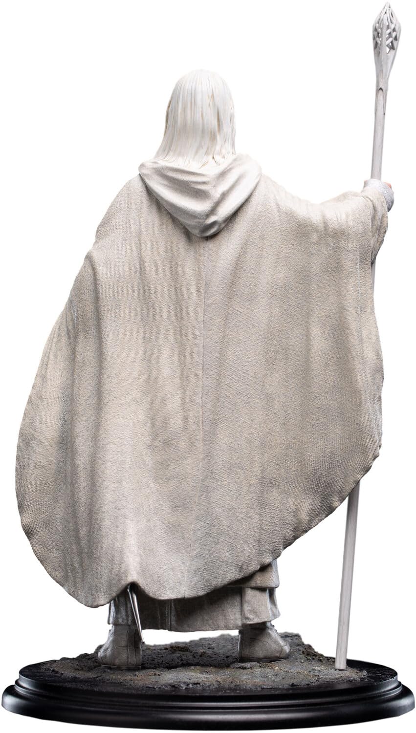 Weta Workshop - Trilogía del Señor de los Anillos - Serie clásica - Estatua de Gandalf The White Polystone